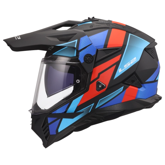 LS2 MX702 PIONEER II BLOCK BLACK RED BLUE-06