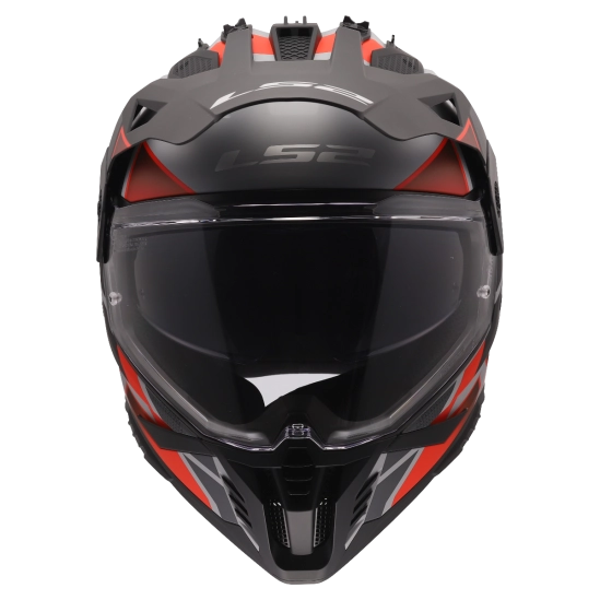 LS2 MX702 PIONEER II BLOCK GREY RED-06