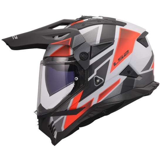 LS2 MX702 PIONEER II BLOCK GREY RED-06
