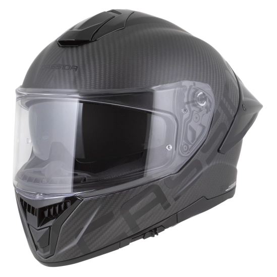 CASSIDA Integral GTS 2.1 Plus Carbon, přilba matný carbon/černá/bílá