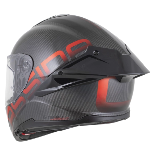 CASSIDA Integral GTS 2.1 Plus Carbon, přilba carbon/červená