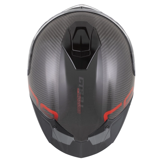 CASSIDA Integral GTS 2.1 Plus Carbon, přilba carbon/červená