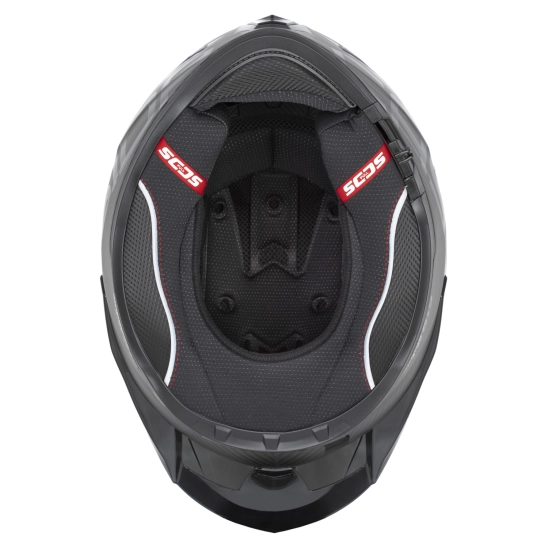 CASSIDA Integral GTS 2.1 Plus Carbon, přilba carbon/červená