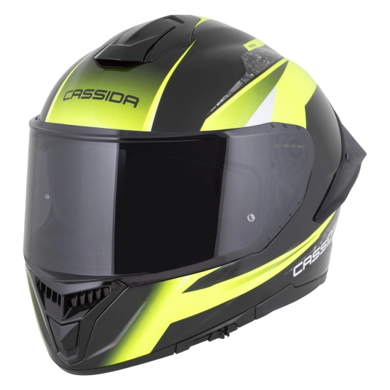 CASSIDA Integral GTS 2.1 Mega, přilba (černá/žlutá fluo/bílá)