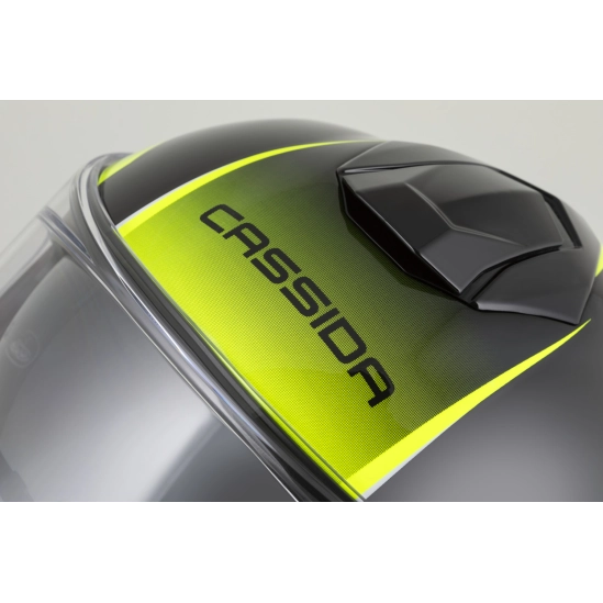 CASSIDA Integral GTS 2.1 Mega, přilba (černá/žlutá fluo/bílá)