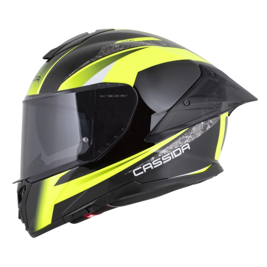 CASSIDA Integral GTS 2.1 Mega, přilba (černá/žlutá fluo/bílá)