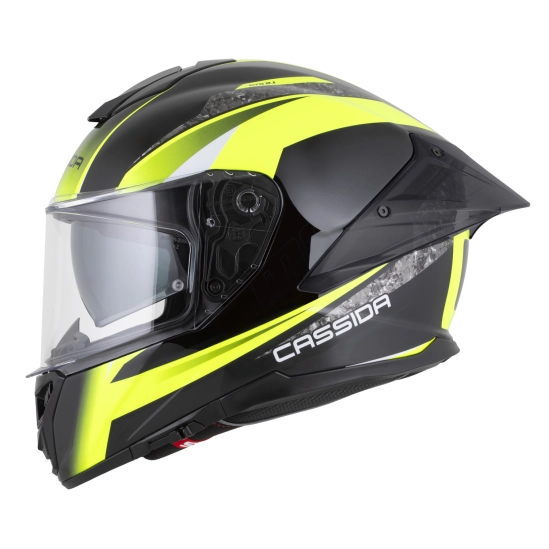 CASSIDA Integral GTS 2.1 Mega, přilba (černá/žlutá fluo/bílá)