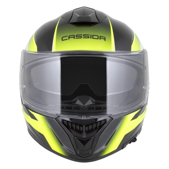 CASSIDA Integral GTS 2.1 Mega, přilba (černá/žlutá fluo/bílá)