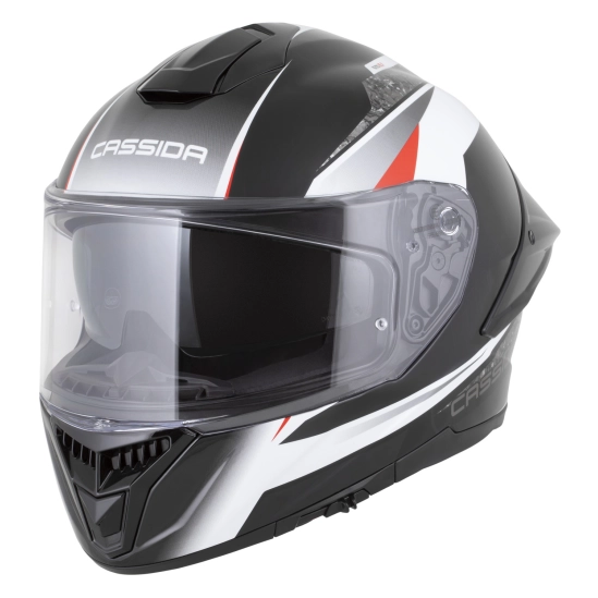 CASSIDA Integral GTS 2.1 Mega, přilba (černá/bílá/červená)