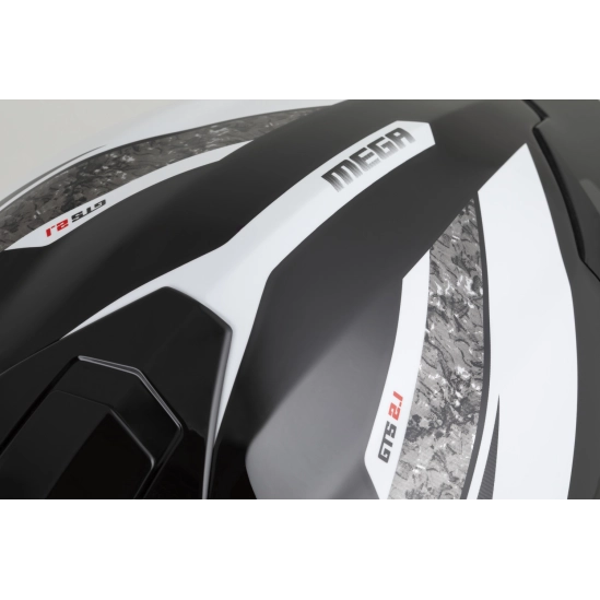 CASSIDA Integral GTS 2.1 Mega, přilba (černá/bílá/červená)