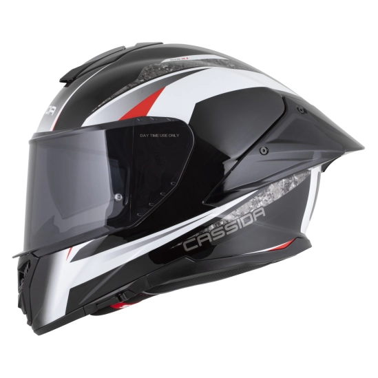 CASSIDA Integral GTS 2.1 Mega, přilba (černá/bílá/červená)
