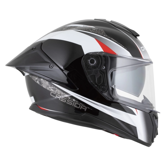 CASSIDA Integral GTS 2.1 Mega, přilba (černá/bílá/červená)