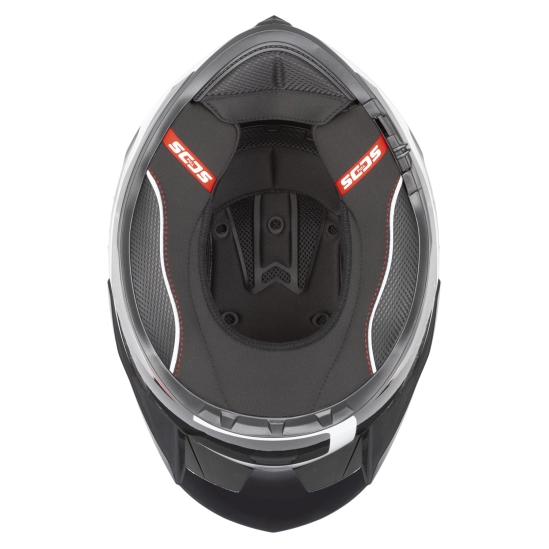 CASSIDA Integral GTS 2.1 Mega, přilba (černá/bílá/červená)