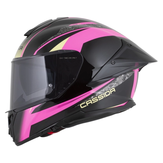 CASSIDA Integral GTS 2.1 Mega, přilba (černá/růžová/bílá/vanilková)