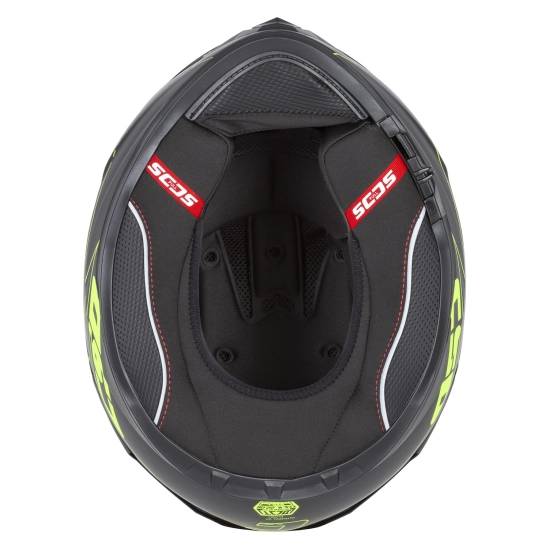 CASSIDA GT 2.1 Flash, přilba Integral (černá matná/žlutá fluo/tmavě šedá)