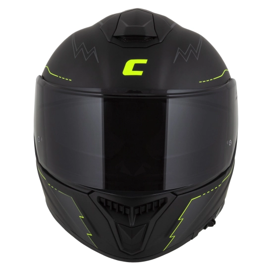CASSIDA GT 2.1 Flash, přilba Integral (černá matná/žlutá fluo/tmavě šedá)
