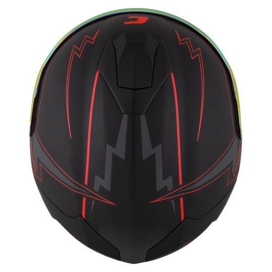 CASSIDA GT 2.1 Flash, přilba Integral (černá matná/metalická červená/tmavě šedá)