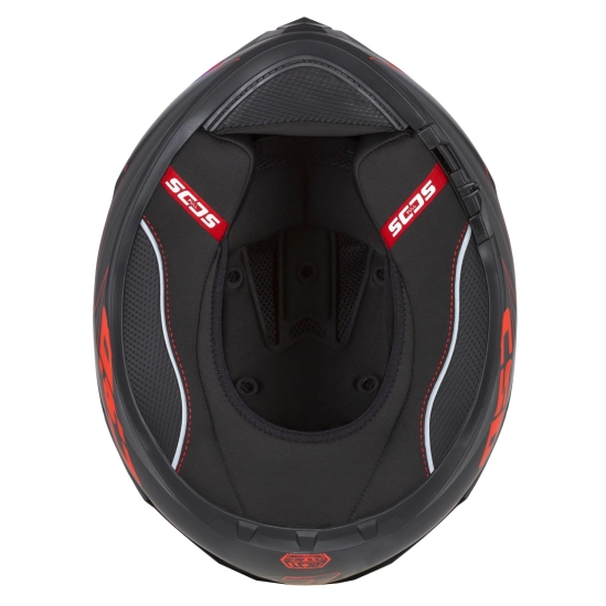 CASSIDA GT 2.1 Flash, přilba Integral (černá matná/metalická červená/tmavě šedá)