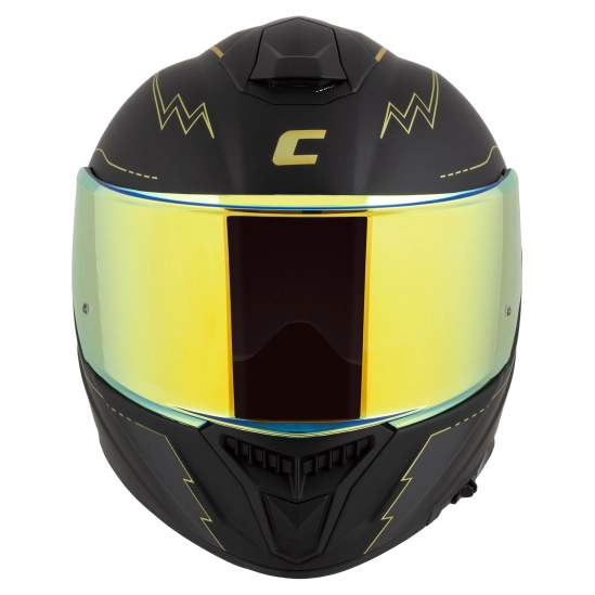 CASSIDA GT 2.1 Flash, přilba Integral (černá matná/metalická zlatá/tmavě šedá)