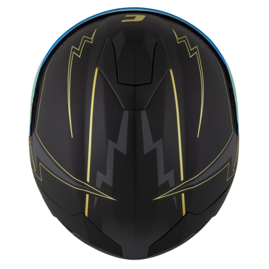 CASSIDA GT 2.1 Flash, přilba Integral (černá matná/metalická zlatá/tmavě šedá)