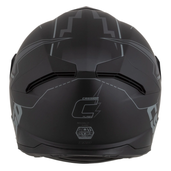 CASSIDA GT 2.1 Flash, přilba Integral (černá matná/tmavě šedá)