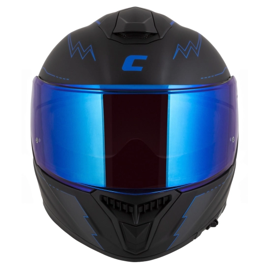 CASSIDA GT 2.1 Flash, přilba Integral (černá matná/metalická modrá/tmavě šedá)