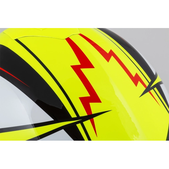 CASSIDA GT 2.1 Flash, přilba Integral (žlutá fluo/červená fluo/černá/bílá)