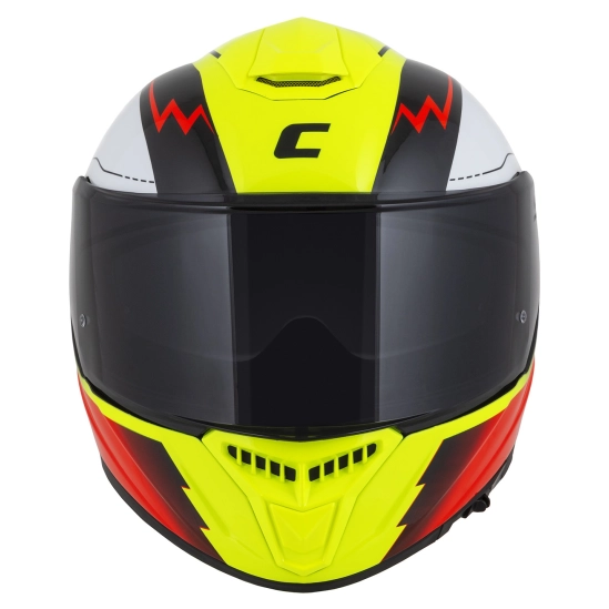 CASSIDA GT 2.1 Flash, přilba Integral (žlutá fluo/červená fluo/černá/bílá)