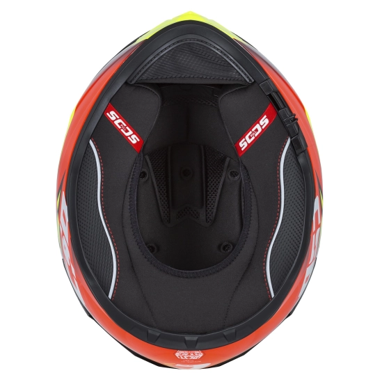 CASSIDA GT 2.1 Flash, přilba Integral (žlutá fluo/červená fluo/černá/bílá)