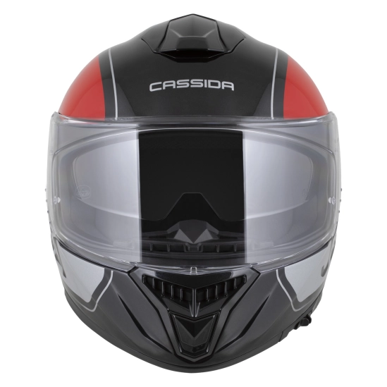 CASSIDA GT 2.1 Jawa Sport, přilba Integral (černá/červená perleť/stříbrná)