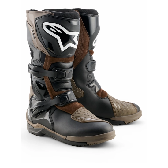 ALPINESTARS COROZAL V2 ADVENTURE DRYSTAR, vysoké adventure boty hnědé