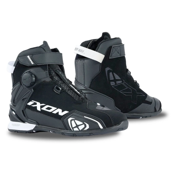 IXON BULL 2 WP LADY 1015 dámské motocyklové boty černobílé