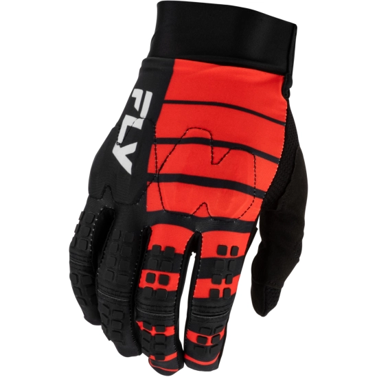 FLY RACING EVO DST BOLT, rukavice (černá/červená)