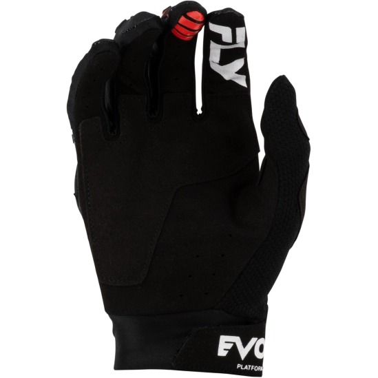 FLY RACING EVO DST BOLT, rukavice (černá/červená)