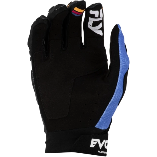 FLY RACING EVO DST BOLT, rukavice (černá/modrá)