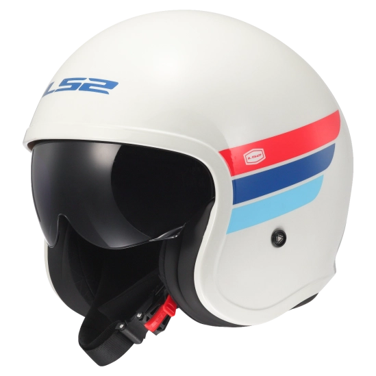 LS2 OF599 SPITFIRE II RETRO WHITE BLUE RED-06
