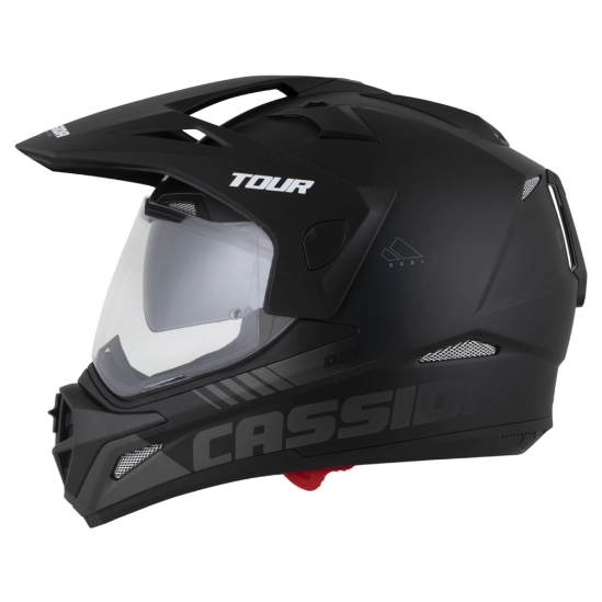 CASSIDA Tour 2.0 Dual, enduro přilba (černá matná/šedá)