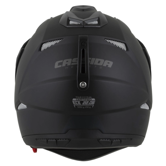 CASSIDA Tour 2.0 Dual, enduro přilba (černá matná/šedá)