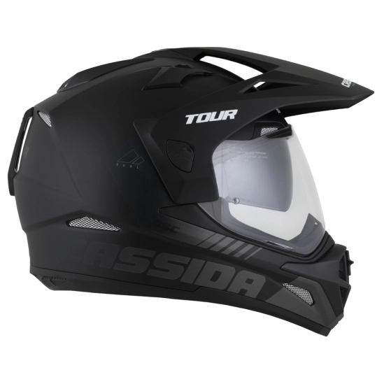 CASSIDA Tour 2.0 Dual, enduro přilba (černá matná/šedá)