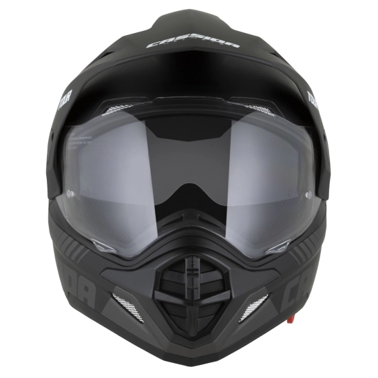 CASSIDA Tour 2.0 Dual, enduro přilba (černá matná/šedá)