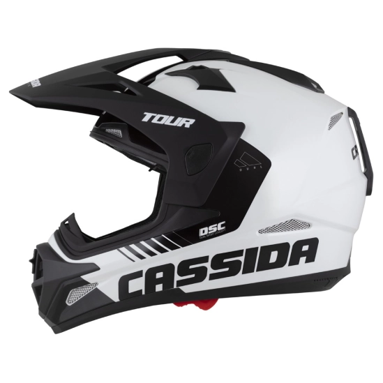 CASSIDA Tour 2.0 Dual, enduro přilba (černá matná/šedá)
