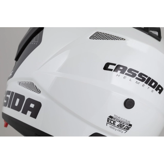 CASSIDA Tour 2.0 X-tra, enduro přilba (písková matná/oranžová/zelená/černá)