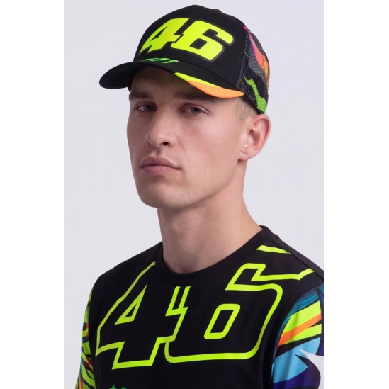 Kšiltovka VR46 MONSTER černá 566804