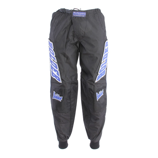 BOLDER 38 Kalhoty Motocross černo - modrá