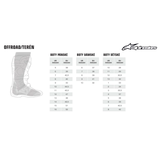 ALPINESTARS TECH 5 2021 boty (černá/šedá/bílá/žlutá fluo)