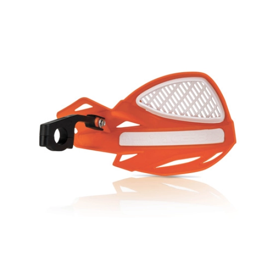 ACERBIS chrániče páček Uniko Vented bez výztuhy bílá/fluo žlutá