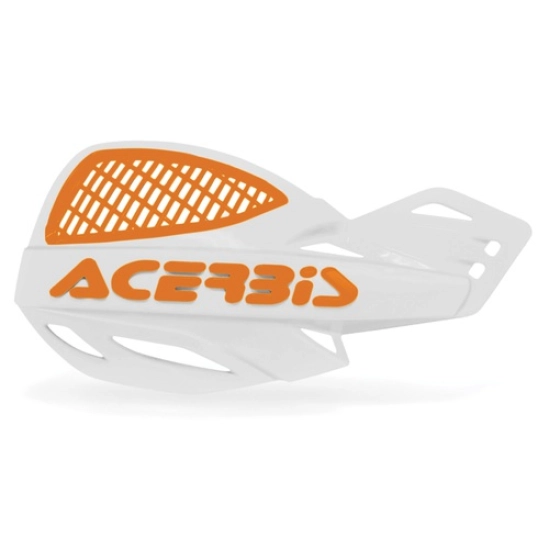 ACERBIS chrániče páček Uniko Vented bez výztuhy bílá/fluo žlutá
