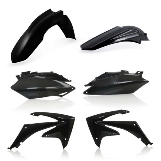 ACERBIS plastový kit CRF 250R 11/13,CRF450R 11/12, černá
