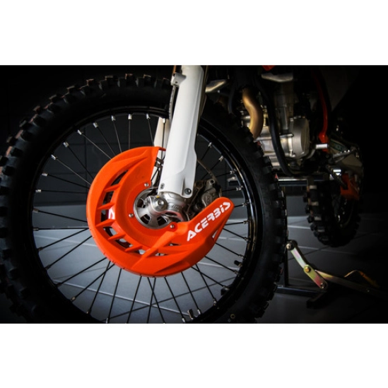 ACERBIS kryt předního kotouče maximální průměr 280 mm, oranžová KTM 16