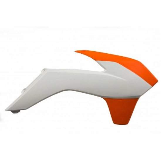 ACERBIS spoiler KTM EXC, EXC-F, SX, SX-F, XC, oranžová/bílá